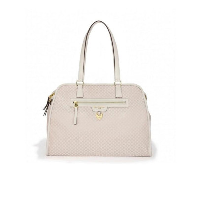 Borsa donna shopping media Norma Nannini Off White