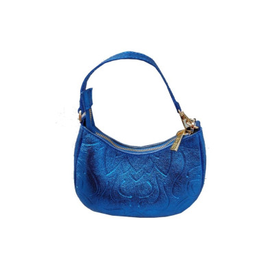 Borsa Donna Sottospalla Piccola Yolly M-Brc Met Bluette  Valigeria.it
