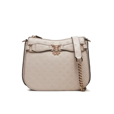 Borsa Donna Tracolla Arlena Guess Taupe Logo  Valigeria.it