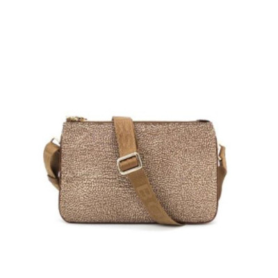 Borsa Donna Tracolla Borbonese Beige  Valigeria.it