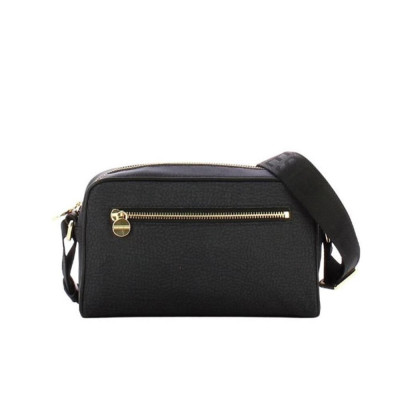 Borsa Donna Tracolla Borbonese Dark Black  Valigeria.it