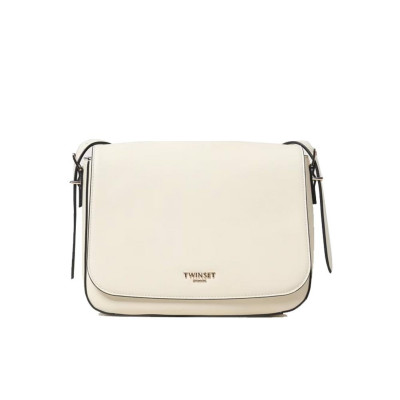 Borsa donna tracolla con patta Voyage Twinset 251TB729000059 Madreperla Valigeria-it