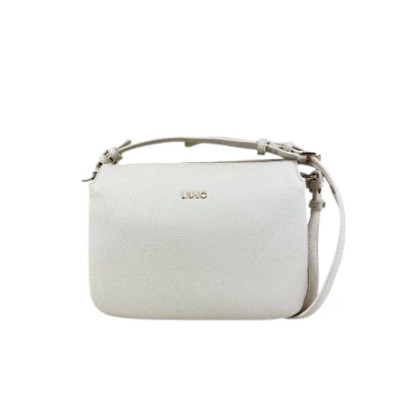 Borsa donna tracolla con zip sopra Caliwen Liu Jo AA5212E0058X0459-Cream Valigeria-it