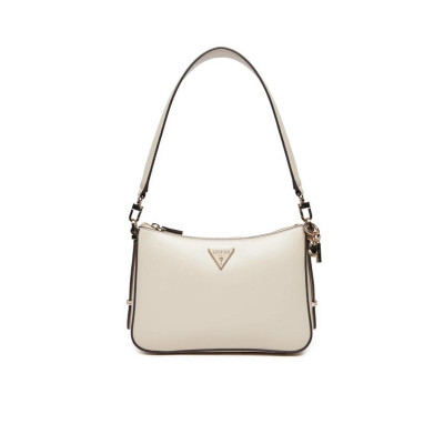 Borsa donna tracolla con zip sopra Daryna Guess HWVG9493180-Bone Valigeria-it 