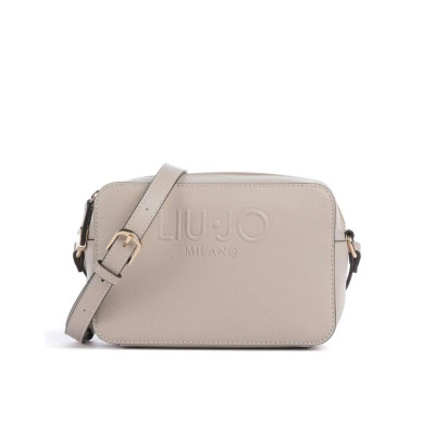 Borsa donna tracolla con zip sopra Liu Jo AA5153E008751308-Neutro Valigeria-it