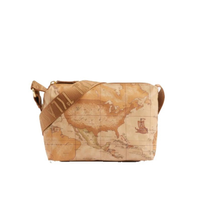 Borsa Donna Tracolla Geo Soft Alviero Martini Naturale  Valigeria.it