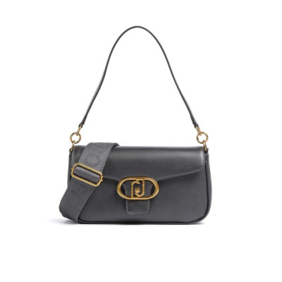 Borsa Donna Tracolla Liu Jo AF4249E033204020 Antracite Metallico Valigeria-it