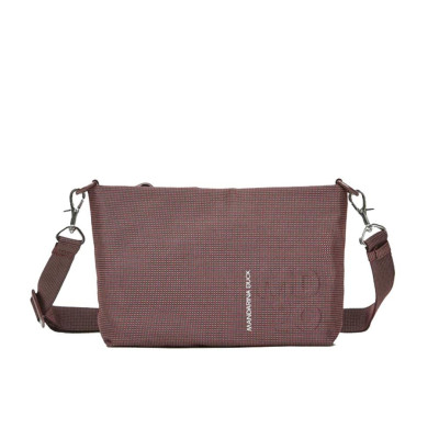 Borsa donna tracolla con zip sopra Mandarina Duck MD 20 Grape