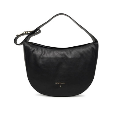 Borsa donna tracolla media con ziop sopra Patrizia Pepe Nero