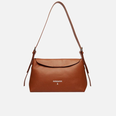 Borsa donna tracolla media Patrizia Pepe Never Cuoio