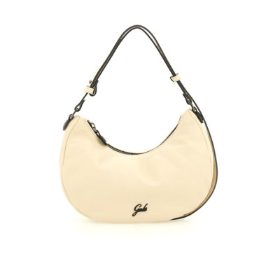 Borsa donna tracolla mezzaluna media Maite Gabs G010560T2X2428C2006 Ecrù Valigeria-it