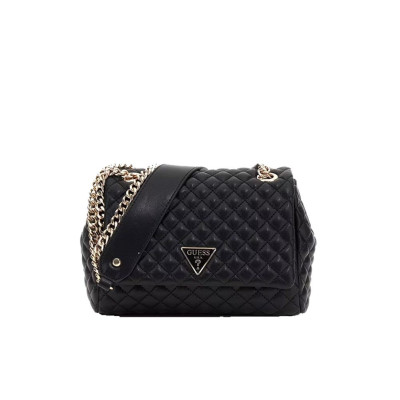 Borsa donna tracolla Rianee Guess HWEQG954121-Black Valigeria-it 