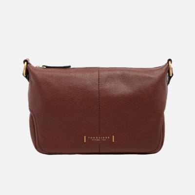 Borsa donna tracolla con zip sopra The Bridge Letizia Marrone