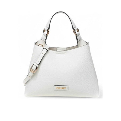 Borsa donna un manico con tracolla Timeless Twinset 251TD830000282 Neve Valigeria-it