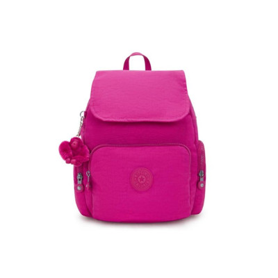Borsa Donna Zainetto City Zip S Kipling Fuxia  Valigeria.it