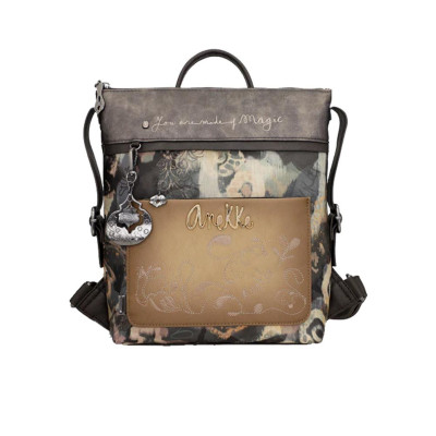 Borsa donna zainetto quadrato medio mochila Anekke Multicolor