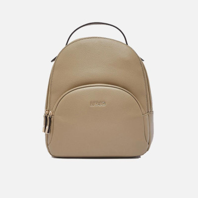 Borsa donna zainetto chiusura zip stondato Liu Jo Manh Mud