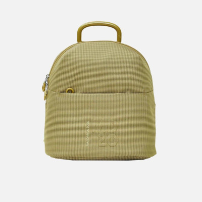 Borsa donna zainetto chiusura zip stondato Mandarina Duck MD 20 Pistacchio