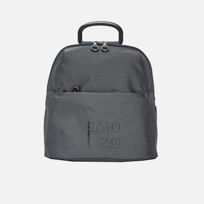 Borsa donna zainetto chiusura zip stondato Mandarina Duck MD 20 Steel