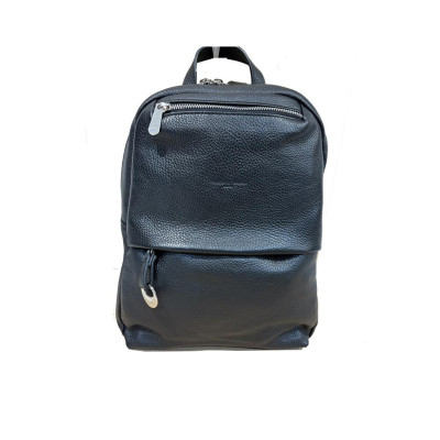 Borsa donna zainetto Veneta Pelletteria Fondementa Black