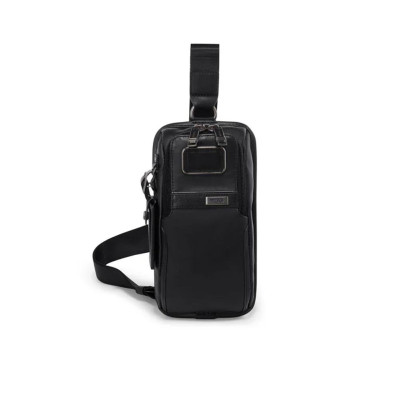 Borsello Monospalla Alpha 2 Tumi 1501931041 Black Valigeria-it