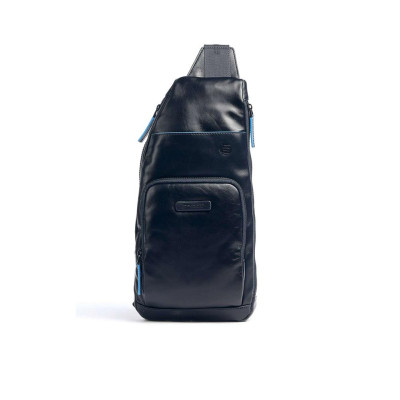 Borsello Monospalla Blue Square Piquadro Blu  Valigeria.it