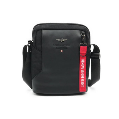 Borsello piatto medio Aeronautica Militare Bolt Nero