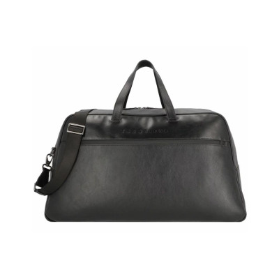 Borsone In Pelle Cabina Damiano The Bridge Nero  Valigeria.it
