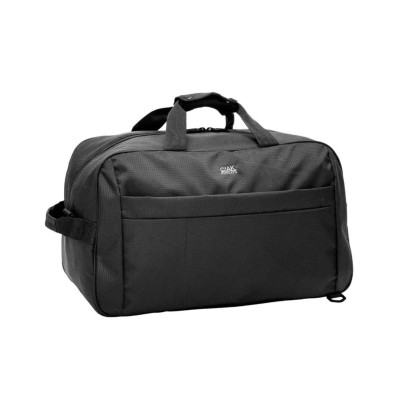 Borsone in Tessuto Smart RoncatoBaulificio Nero  Valigeria.it