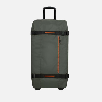Borsone trolley 78cm grande due manici 2 ruote American Tourister Urban Track Dark Khaki
