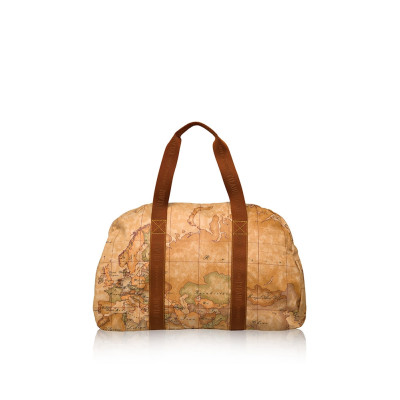 Borsone 2 Manici Bauletto Medio | Alviero Martini 1^Classe Geo Soft | BV701160010010-Naturale