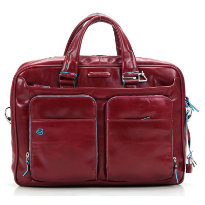 Cartella Sottile Piquadro Linea Blue Square | CA2849B2-rosso