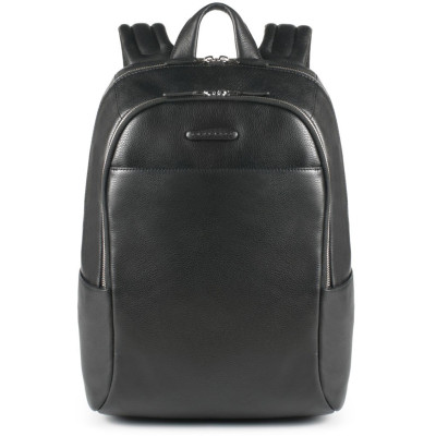 Zaino piccolo in pelle porta pc 13" | Piquadro Modus | CA3214MO-Nero