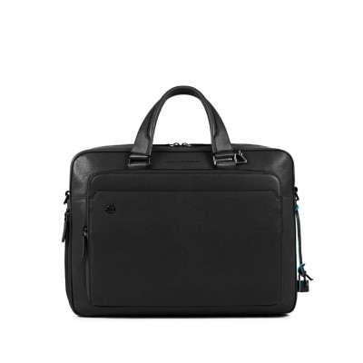 Cartella in Pelle 2 Manici | Piquadro Black Square | CA4027B3-Nero