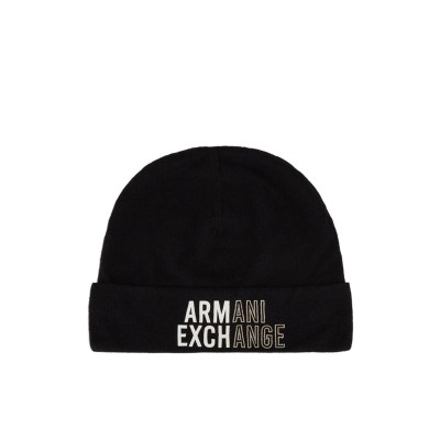 Cappello Donna Armani Exchange Black  Valigeria.it
