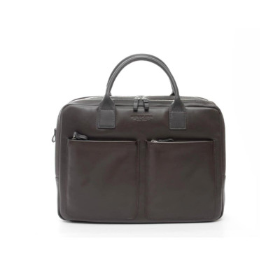 Cartella in Pelle 15.6 New York Spalding&Bros Testa Moro  Valigeria.it