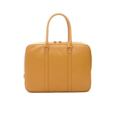 Cartella in Pelle Lavoro Tiffany Spalding & Bros Senape  Valigeria.it