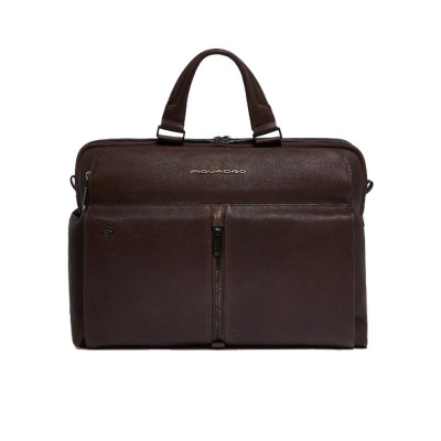 Cartella in Pelle Porta Computer Piquadro Testa Moro  Valigeria.it