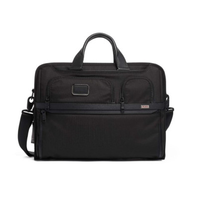 Cartella in Tessuto Compac LG Tumi Black  Valigeria.it