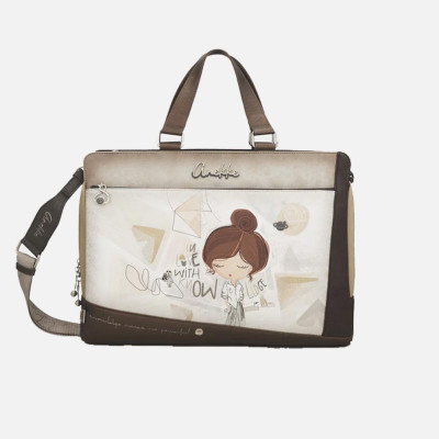 Cartella in tessuto due manici Anekke Sophia Multicolor