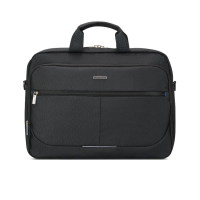 Cartella in Tessuto Easy Office Roncato Valigeria Nero  Valigeria.it