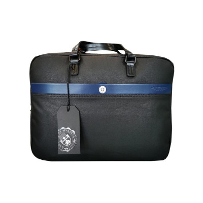 Cartella in Tessuto Ney Jersey Spalding & Bros Rosso Nero  Valigeria.it