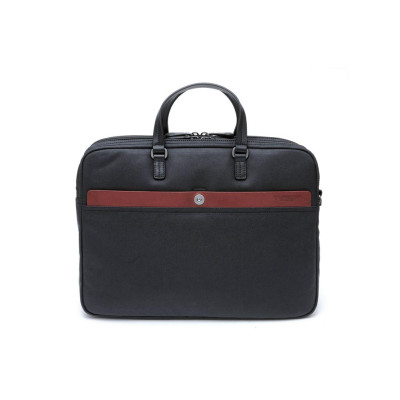 Cartella in Tessuto Spalding&Bros Rosso Nero  Valiegria.it