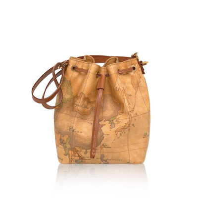 Borsa Donna Secchiello 2 Manici Media | Alviero Martini 1^Classe Geo Classic | CD08260000010-Naturale