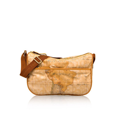 Borsa Donna Tracolla a Sacca Rettangolare | Alviero Martini 1^Classe Geo Soft | CN50960010010-Naturale