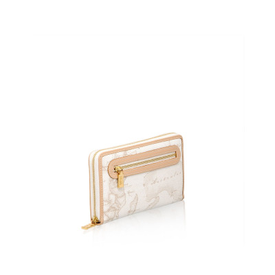 Portafoglio Donna Cerniera Semplice | Alviero Martini 1^Classe Geo White | CW02861880900-Bianco