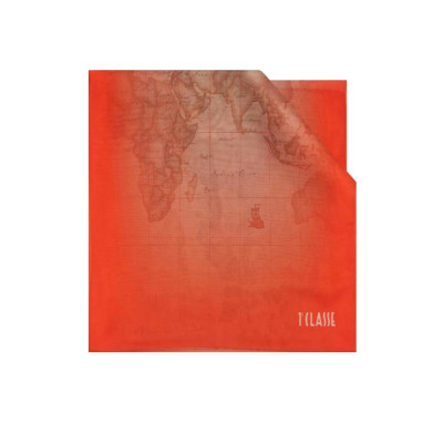 Foulard Geo Sfumato Prima Classe Alviero Martni Arancio  Valigeria.it