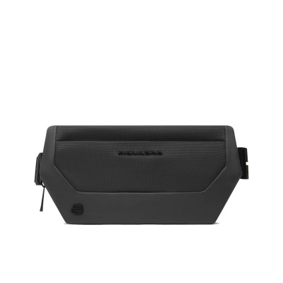 Marsupio tozzo riciclato Piquadro Easyjet Nero