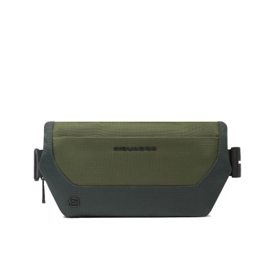 Marsupio tozzo riciclato Piquadro Easyjet Verde