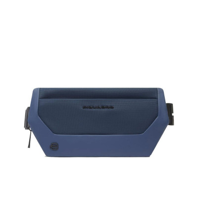 Marsupio tozzo riciclato Piquadro Easyjet Blu